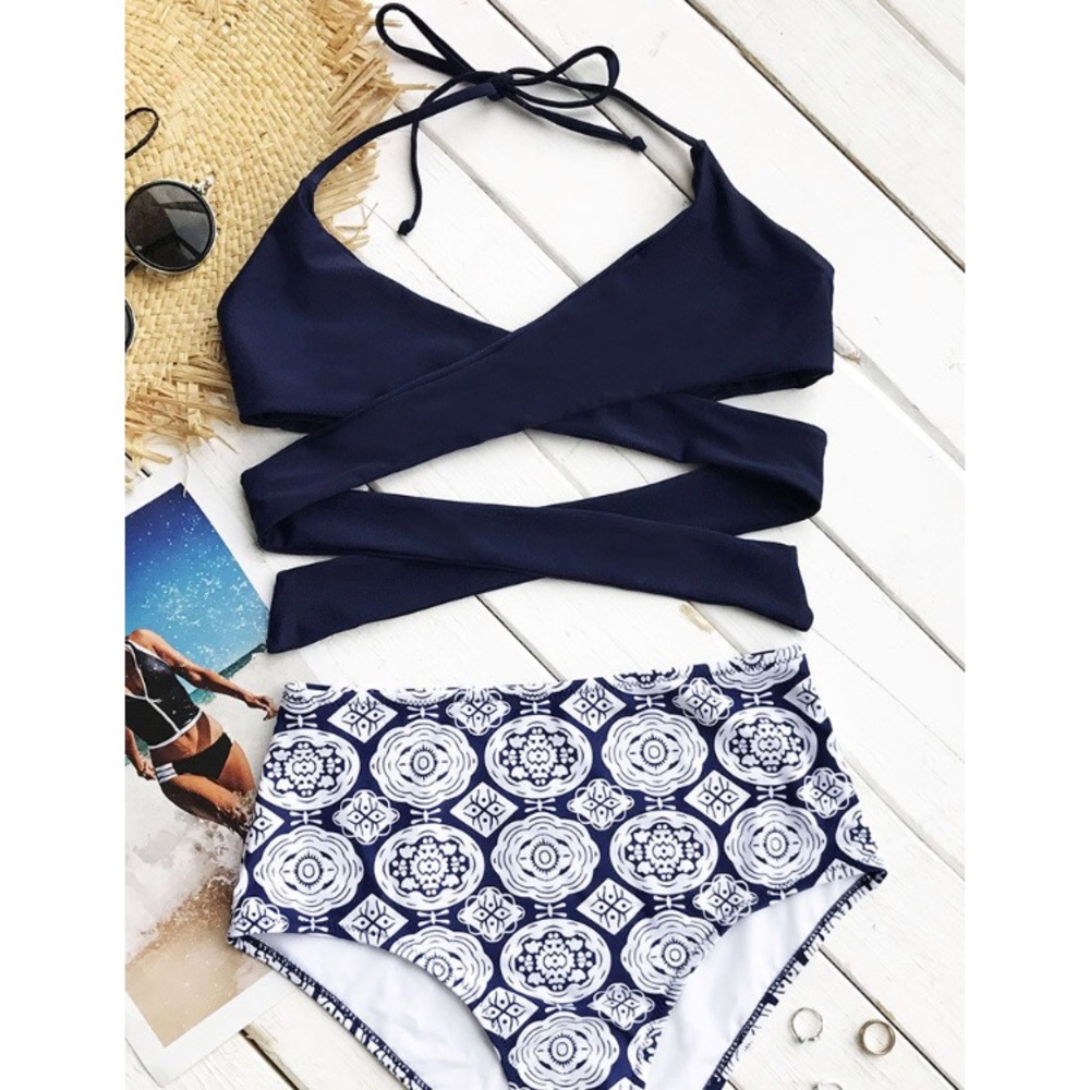 NEW!!!👙 Cross Bikini Set
